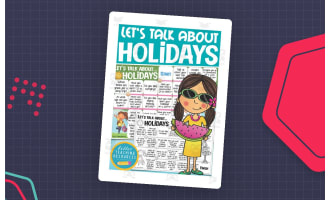 Let's Talk About Holidays Board Game