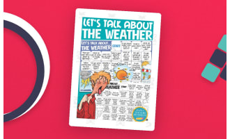Let's Talk About the Weather – ESL Board Game