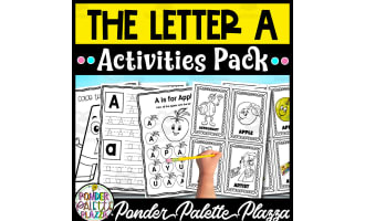 Letter A Activities Pack