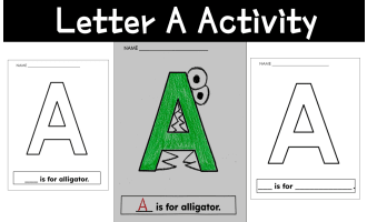 Letter A Activities