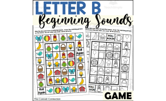 Beginning Sound Letter B Word Wall - Have Fun Teaching