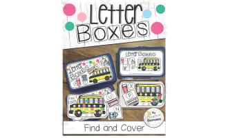 Letter Boxes: Find and Cover Center