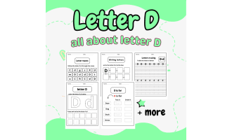 Letter d activities kindergarten-letter d activity-Teaching letter d