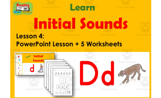Letter D: PowerPoint and Worksheets: Lesson 4