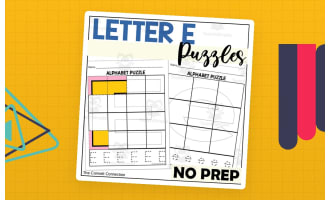Letter E Puzzles