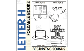 Letter H Mini Alphabet Book