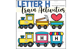 Letter H Trains Worksheets and Centers
