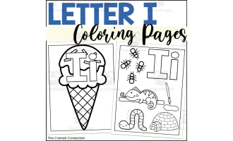 Letter I Coloring Pages