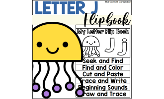 Letter J Flip Book
