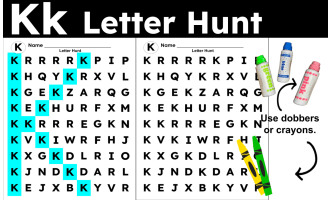 Letter K Activities