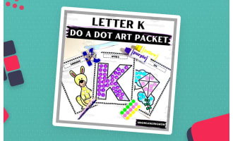 Letter K Do A Dot