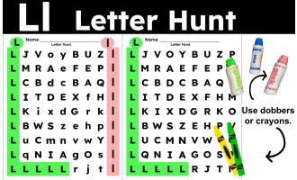 Letter L Activities