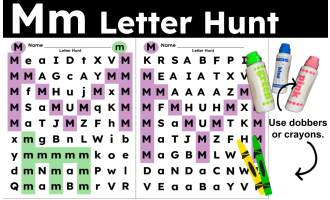 Letter M Activities