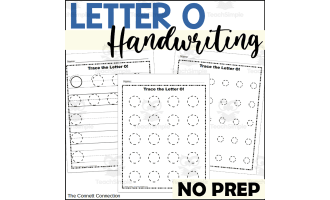 Letter O Handwriting Worksheets