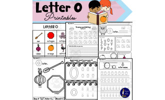 Letter O Printables