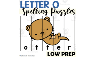 Letter O Spelling Puzzles