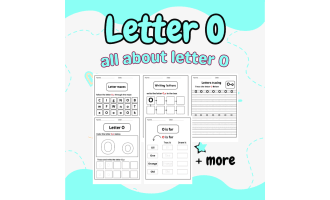 letter o worksheets for kindergarten - handwriting letter o worksheets