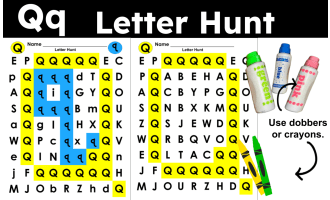 Letter Q Activities
