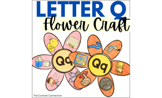 Letter Q Flower Craft