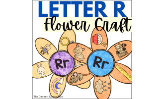 Letter R Flower Craft