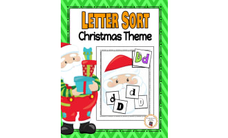 Letter Sort - Christmas Theme