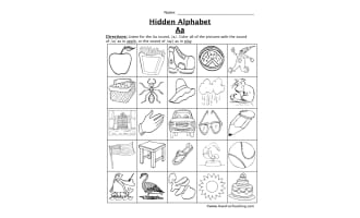 Letter Sounds Worksheets