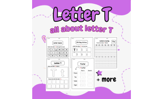 letter t handwriting worksheets - letter t worksheets for kindergarten