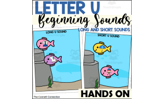Letter U Long and Short Vowel Sort