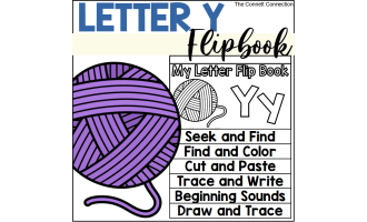 Letter Y Flip Book