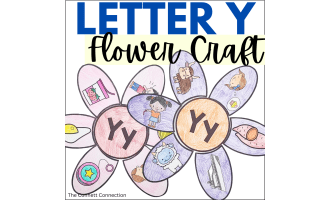Letter Y Flower Craft