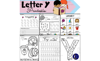 Letter Y Printables