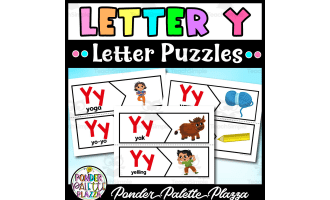 Letter Y Puzzles - Letter Y Beginning Sound