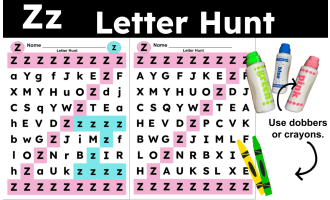 Letter Z Activities