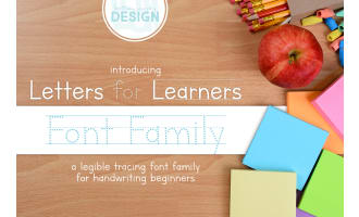 Letters For Learners Font Family