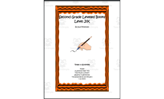 Leveled Books: Second Grade Levels J-K