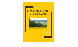 Lewis and Clark Time-Line Game