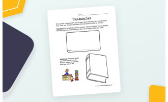 Library Skills Worksheet