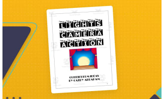 Lights, Camera, Action Preschool Activity Pack