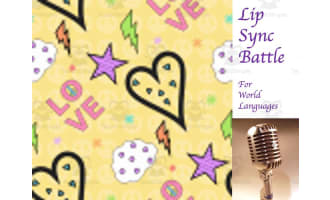 Lip Sync Battle Activity for World Languages