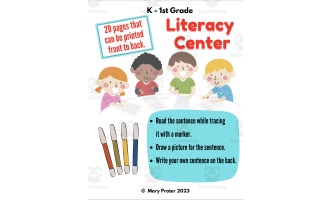 Literacy Center Packet