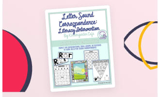 Literacy Intervention Packet: Letter Sound Correspondence | Differentiated Activities