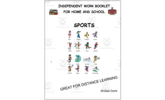 Literacy worksheets: sports
