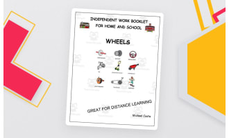 Literacy worksheets: wheels and axles