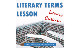 Literary Terms Lesson for Literary Criticism