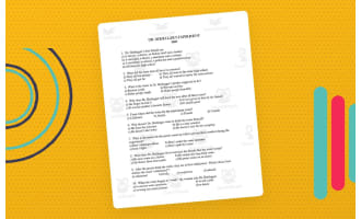 Literature Quiz: Dr. Heidegger's Experiment