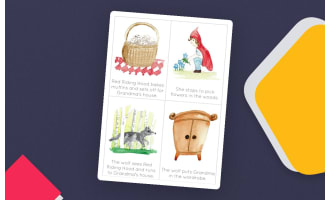 Little Red Riding Hood Story Sequencing Cards