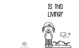 Living and Nonliving Printable Activity Book
