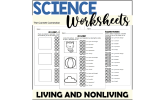 Living and Nonliving Things Worksheets