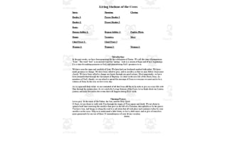 Living Stations of the Cross Script