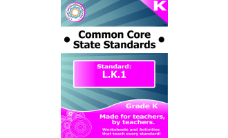 L.K.1 Kindergarten Common Core Lesson